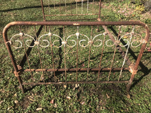 Load image into Gallery viewer, SOLD!!    Antique Cast Wrought Iron Bed