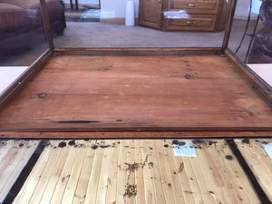 1920’s Vintage Oak and Glass Table Top Display