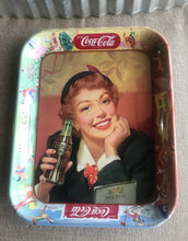 Load image into Gallery viewer, Coca-Cola Tin Serving Tray 1941