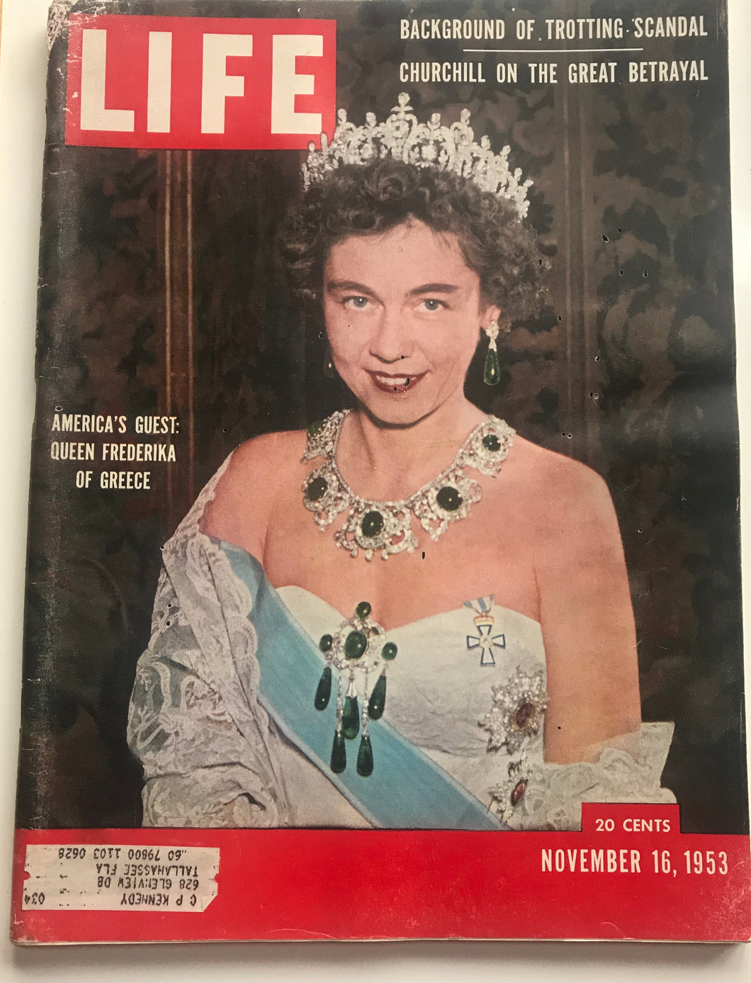 Life Magazine November 16, 1953 Queen Frederika of Greece