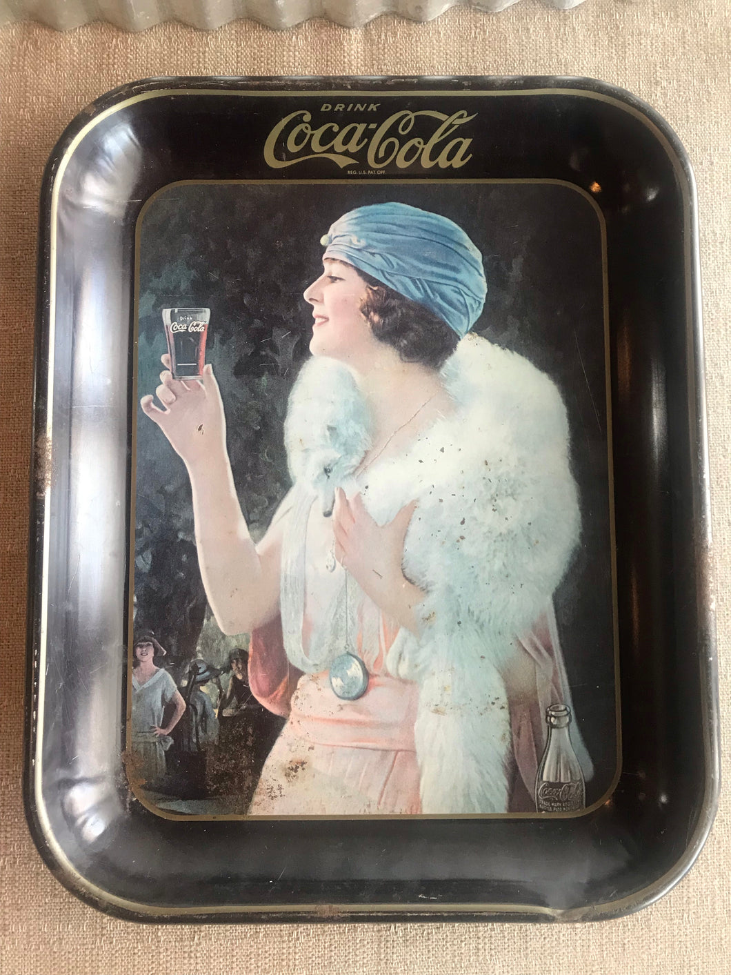 Coca-Cola Tin Serving Tray