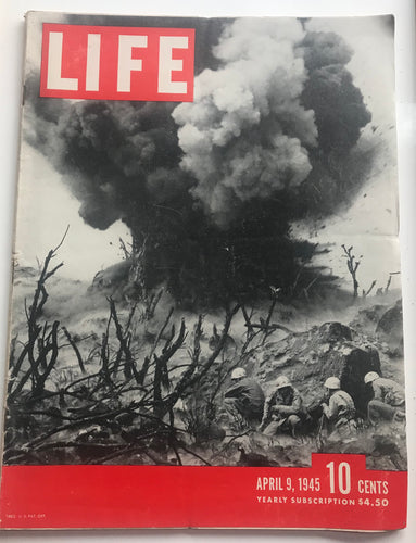 Life Magazine April 9, 1945 WWII