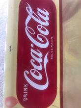 Load image into Gallery viewer, Coca-Cola Tin Serving Tray 1941